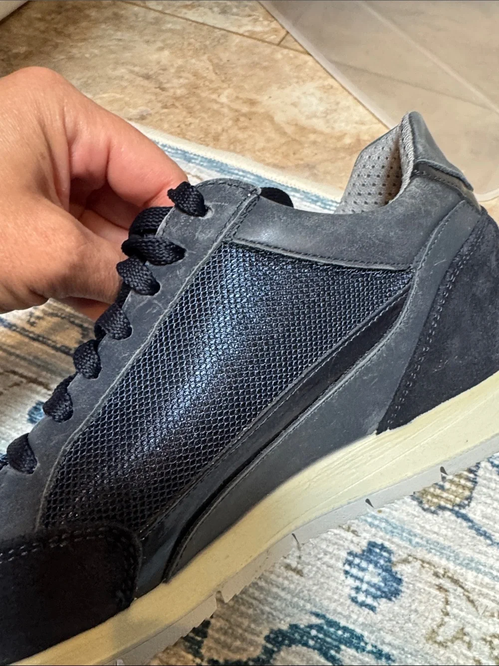 IMAC  Women's Navy sneakers